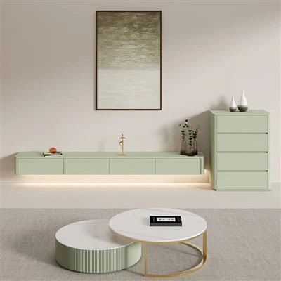 Zidni TV ormarić s LED svjetlom